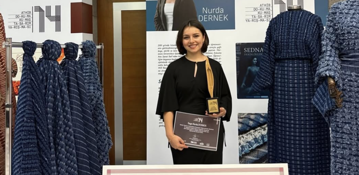 2025 14. ATHİB Dokuma Kumaş Tasarım Yarışması Birincilik Ödülü