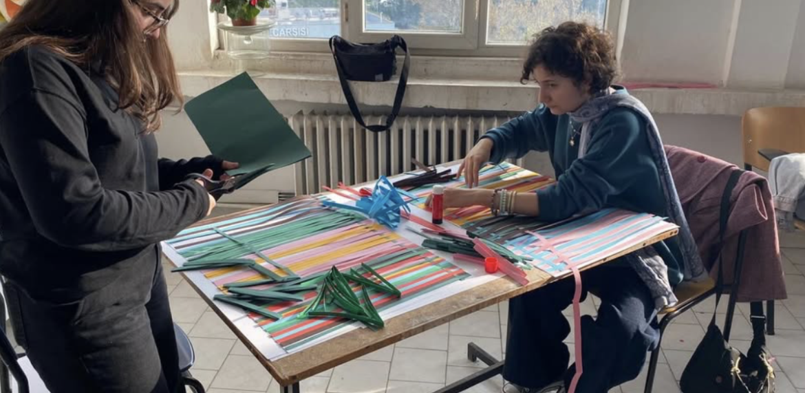 Ian Padgett ile Kağıt Dokuma Workshop gerçekleştirildi. Katkılarından dolayı kendisine teşekkür ederiz.