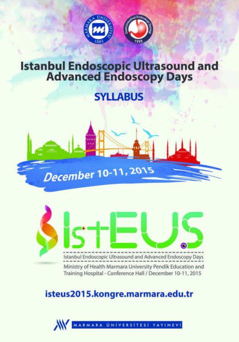 Istanbul Endoscopic Ultrasound and Advanced Endoscopy Days ISTEUS 2015 Syllabus